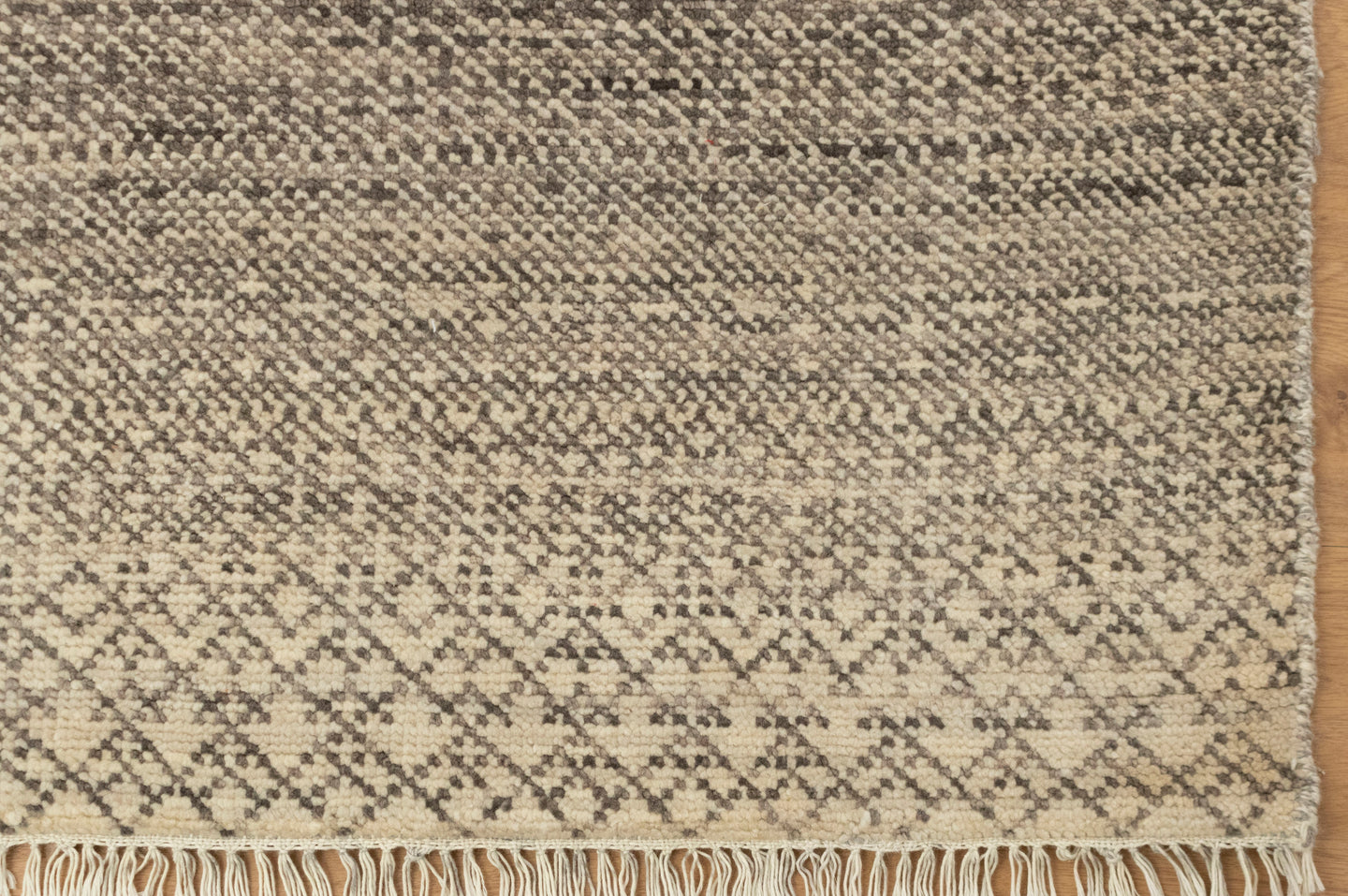 Indian Geometric Gabbeh Beige Brown Area Rug